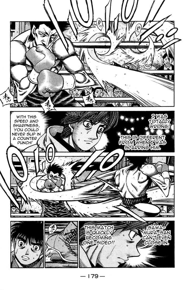 Hajime no Ippo Chapter 679 page 8 - Chapter 679 : A means to close in