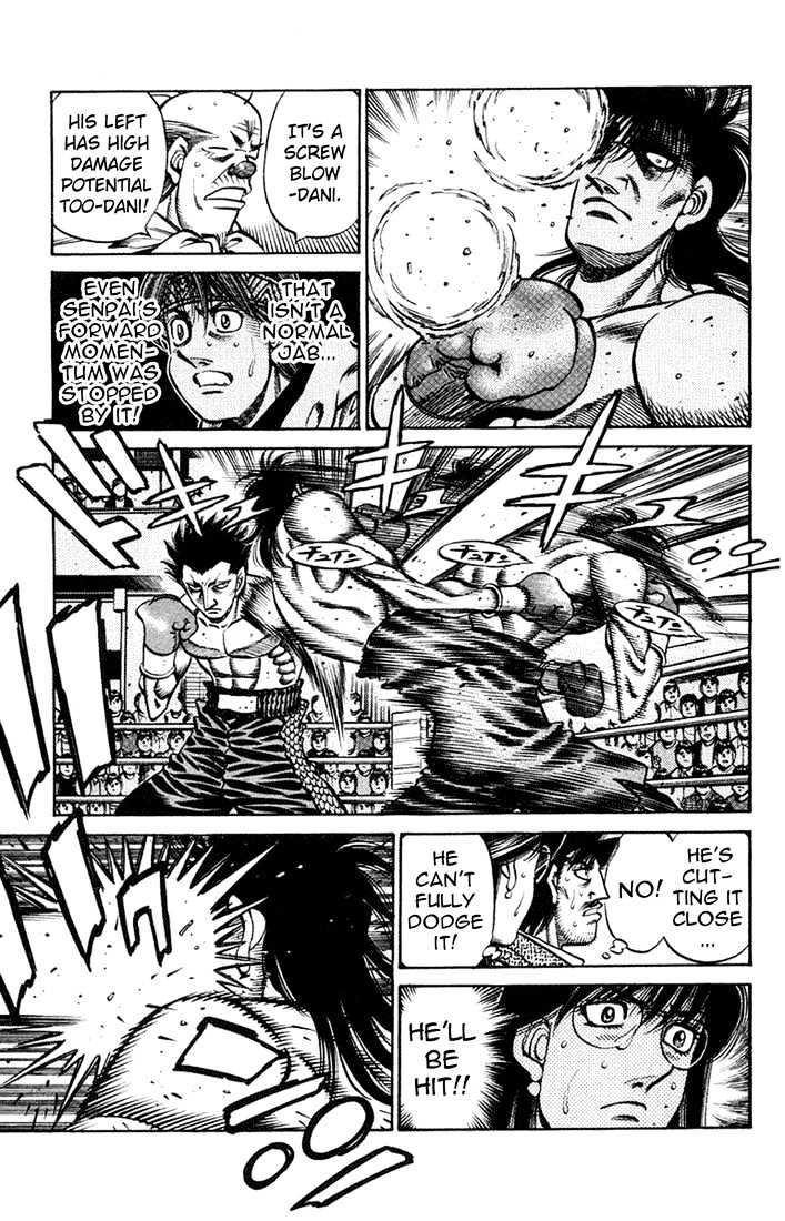 Hajime no Ippo Chapter 680 page 11 - Chapter 680 : Flying fists