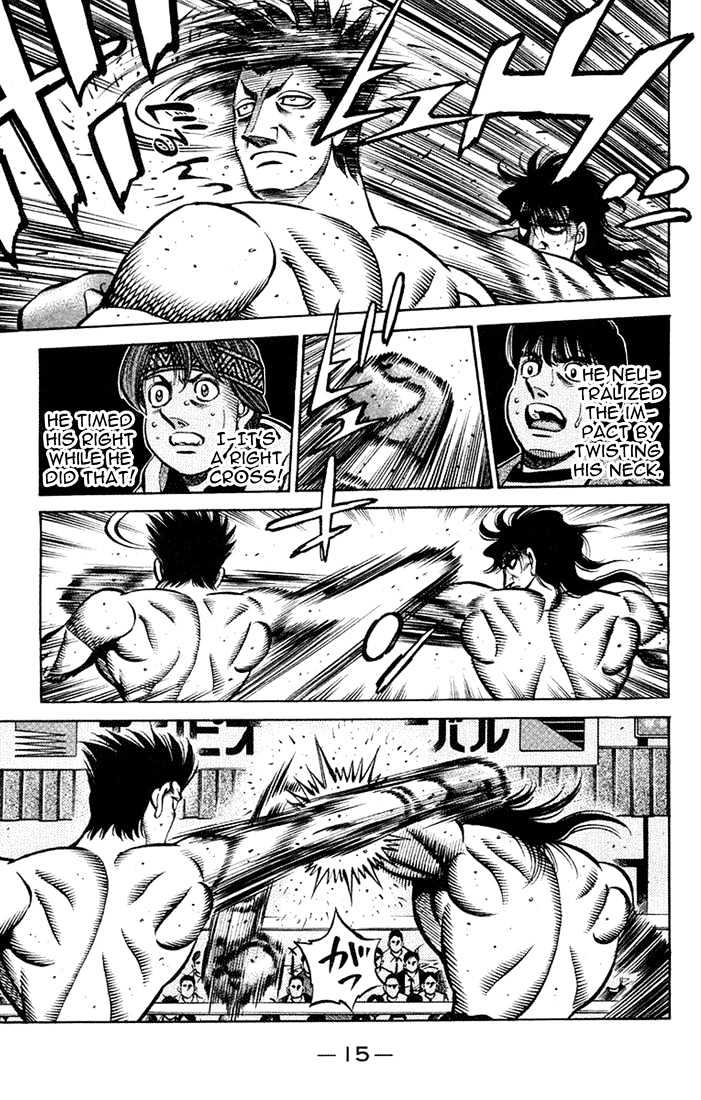 Hajime no Ippo Chapter 680 page 13 - Chapter 680 : Flying fists