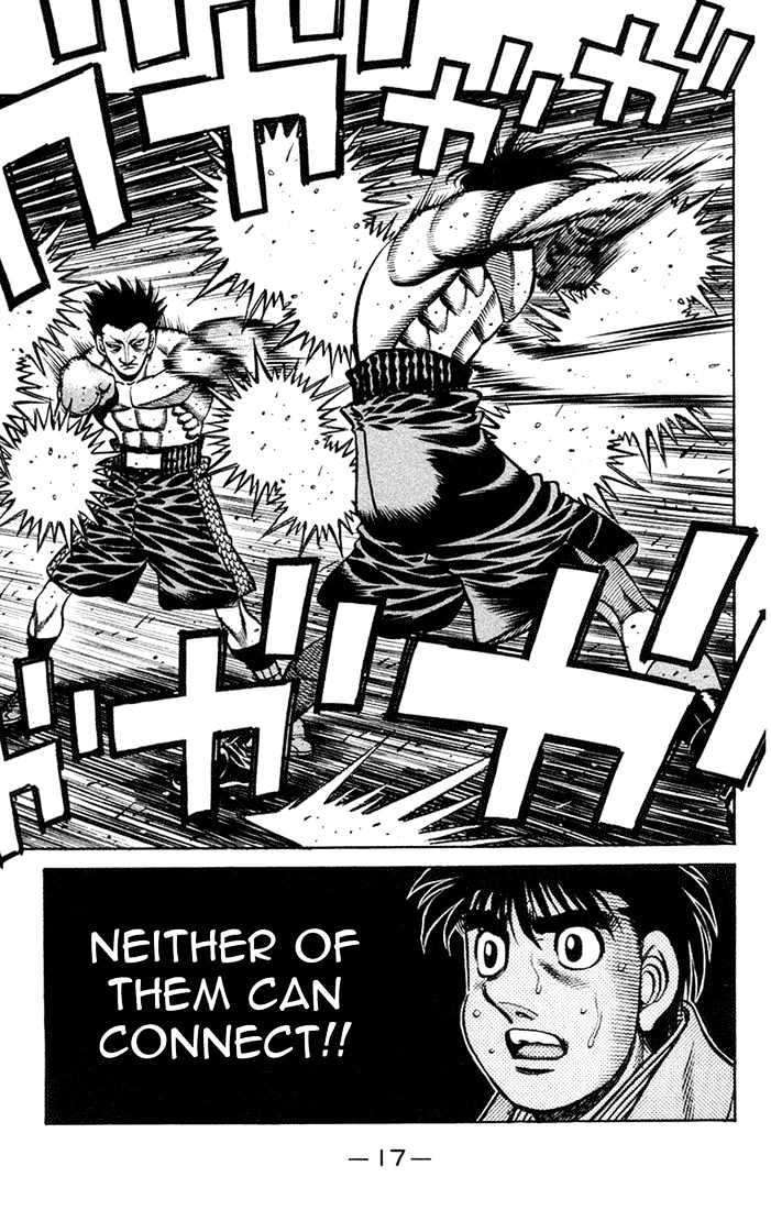 Hajime no Ippo Chapter 680 page 15 - Chapter 680 : Flying fists