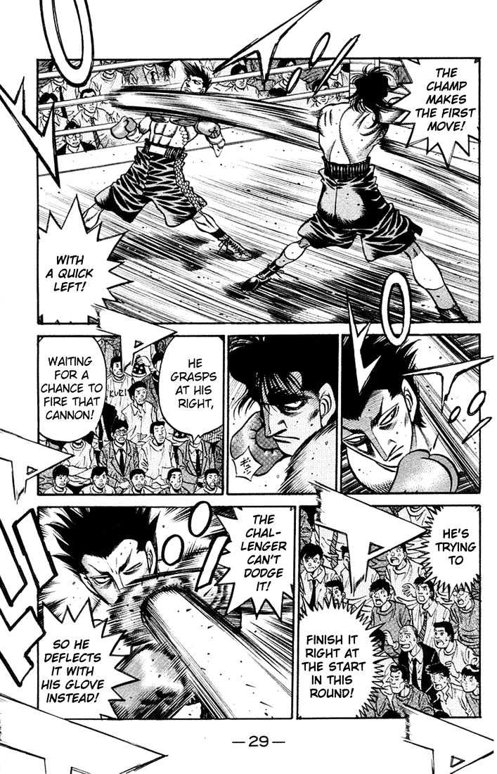 Hajime no Ippo Chapter 681 page 9 - Chapter 681 : Contention of power
