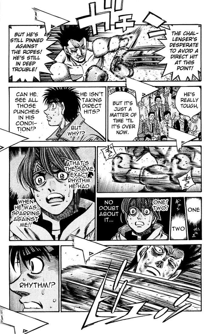 Hajime no Ippo Chapter 684 page 11 - Chapter 684 : Rhythm of the motion