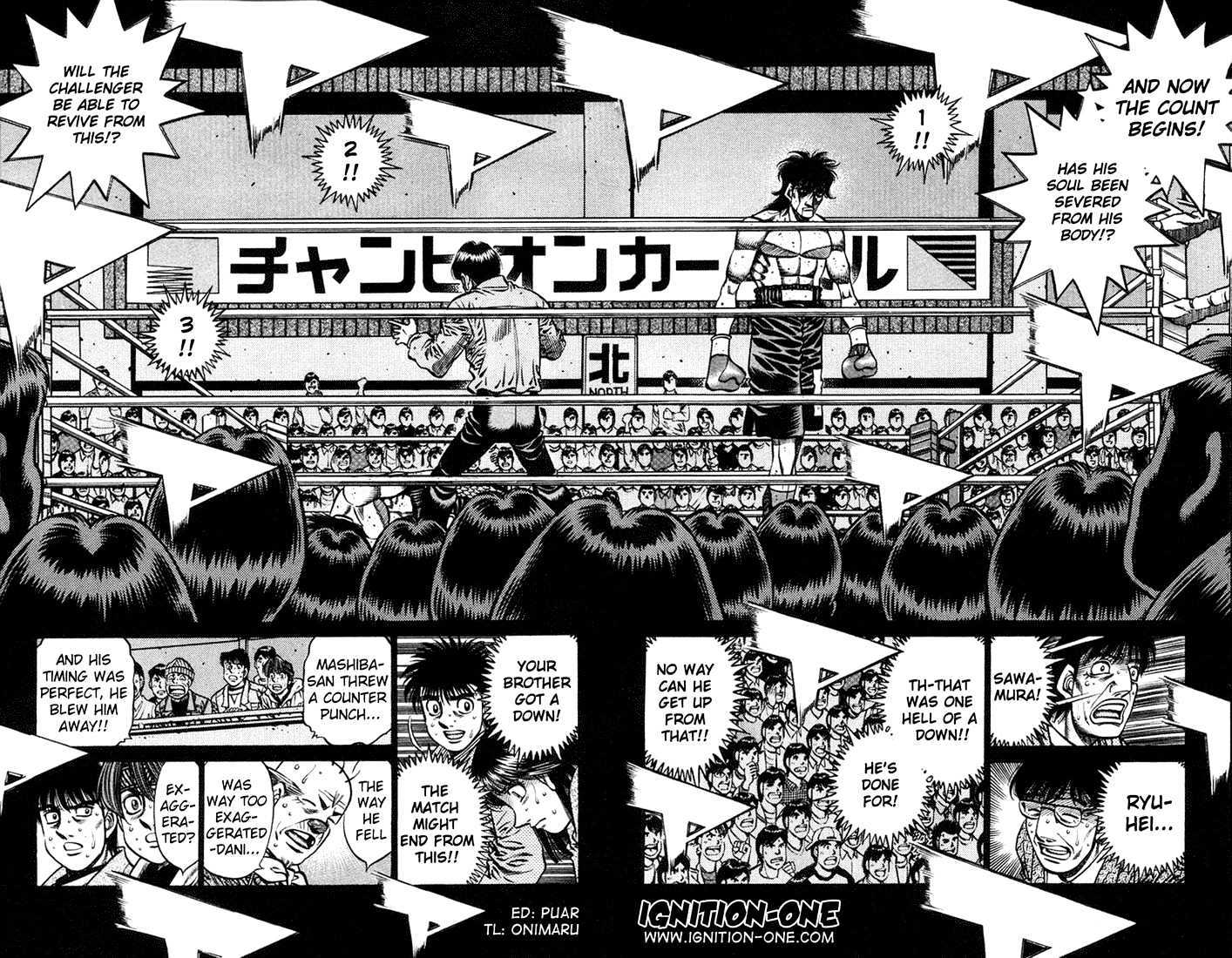 Hajime no Ippo Chapter 684 page 2 - Chapter 684 : Rhythm of the motion