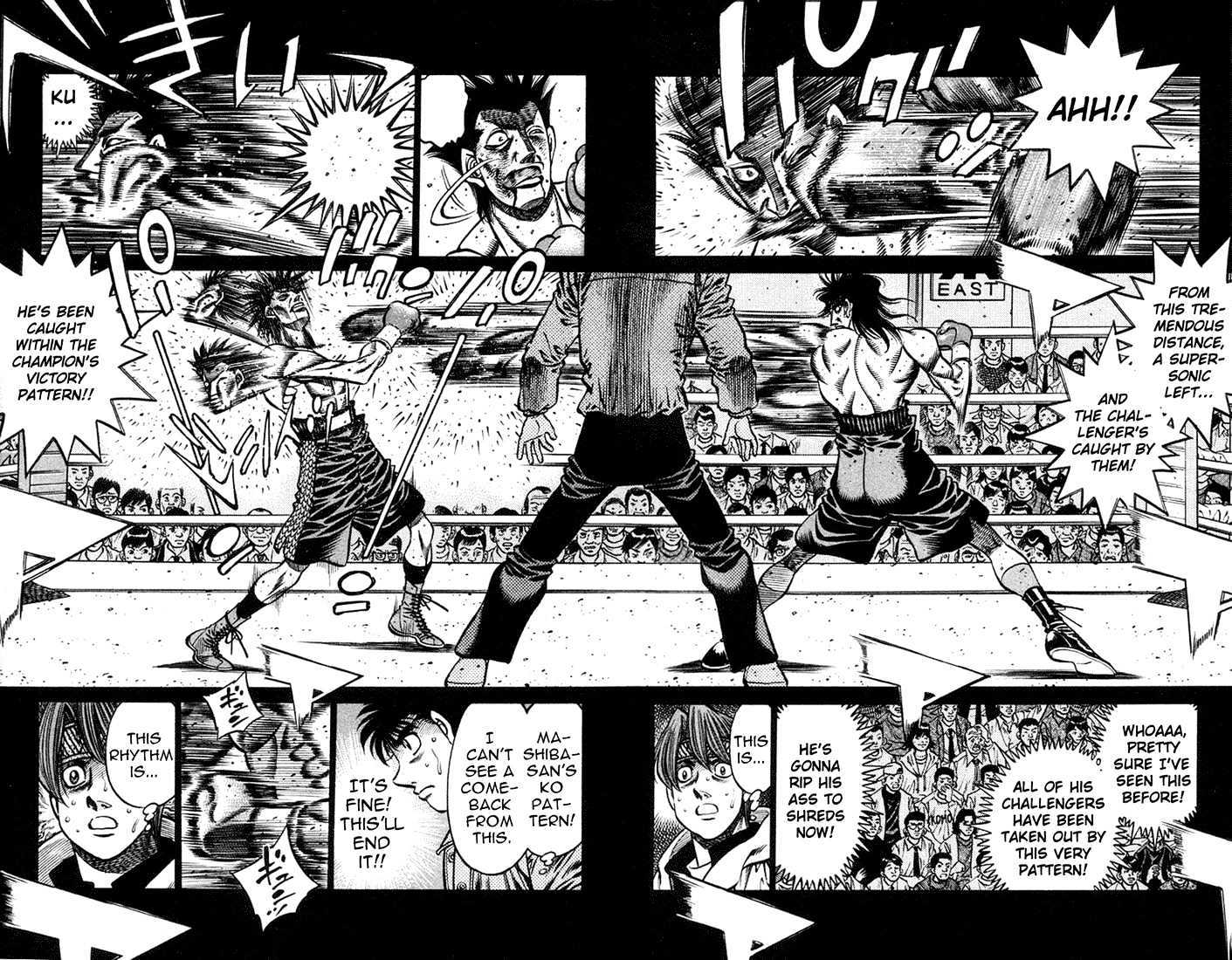 Hajime no Ippo Chapter 684 page 9 - Chapter 684 : Rhythm of the motion