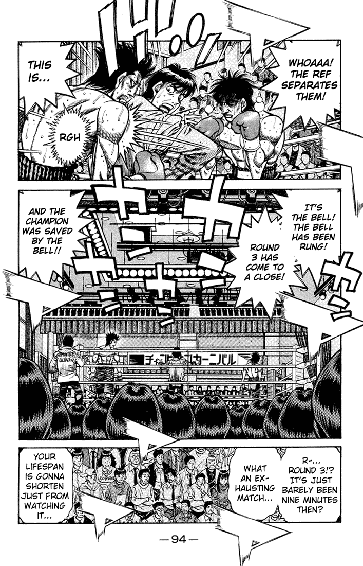 Hajime no Ippo Chapter 685.2 page 11 - Chapter 685 v2 : Makunouchi's Teachings