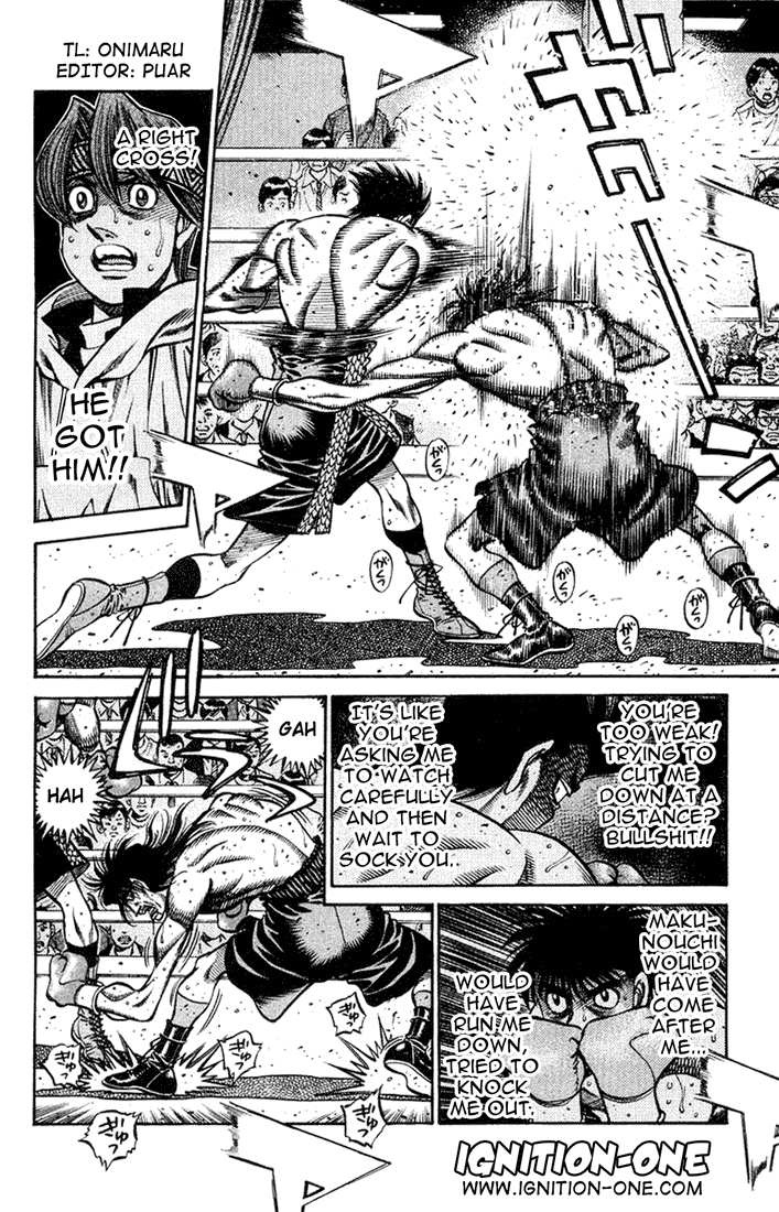 Hajime no Ippo Chapter 685.2 page 3 - Chapter 685 v2 : Makunouchi's Teachings