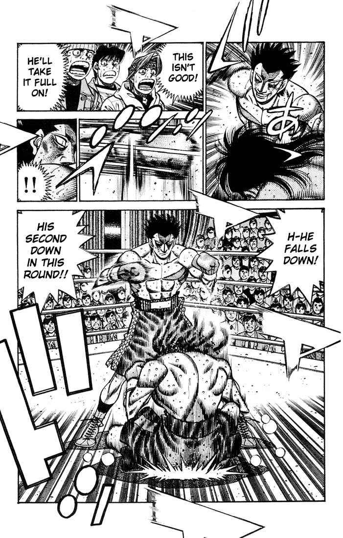 Hajime no Ippo Chapter 686 page 11 - Chapter 686 : Ineffective knuckles