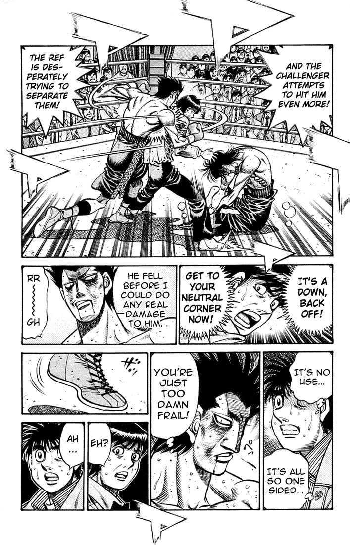 Hajime no Ippo Chapter 686 page 12 - Chapter 686 : Ineffective knuckles