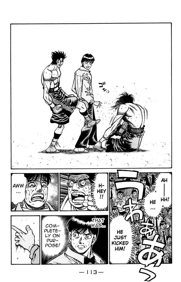 Hajime no Ippo Chapter 686 page 13 - Chapter 686 : Ineffective knuckles