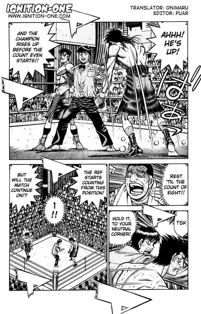 Hajime no Ippo Chapter 686 page 2 - Chapter 686 : Ineffective knuckles