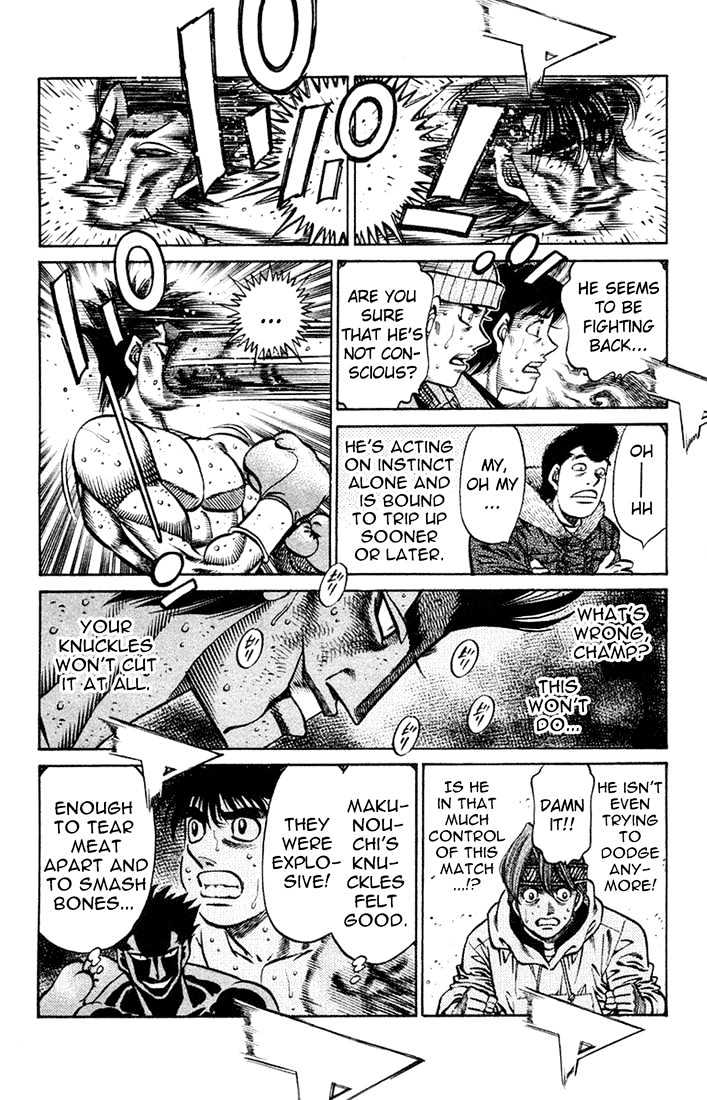 Hajime no Ippo Chapter 686 page 8 - Chapter 686 : Ineffective knuckles