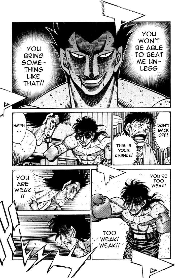 Hajime no Ippo Chapter 686 page 9 - Chapter 686 : Ineffective knuckles