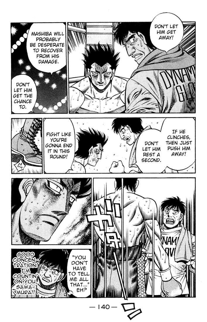 Hajime no Ippo Chapter 688 page 10 - Chapter 688 : The wounded champion