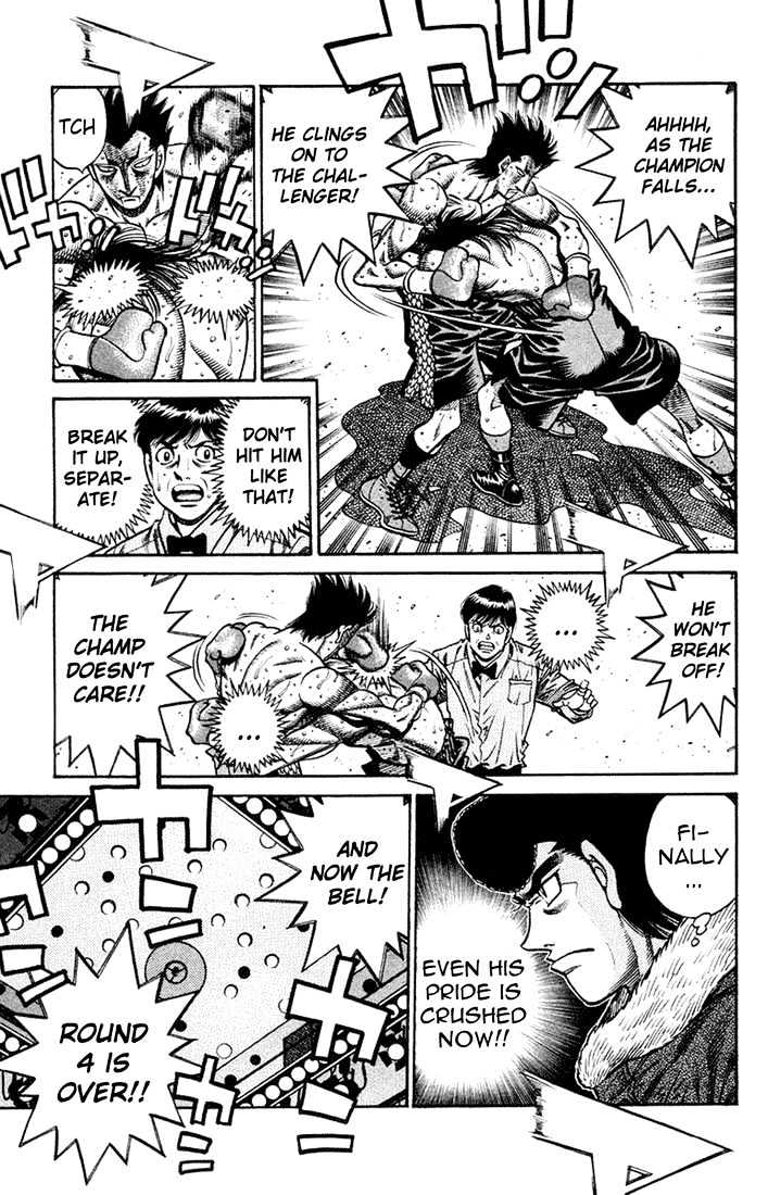 Hajime no Ippo Chapter 688 page 5 - Chapter 688 : The wounded champion