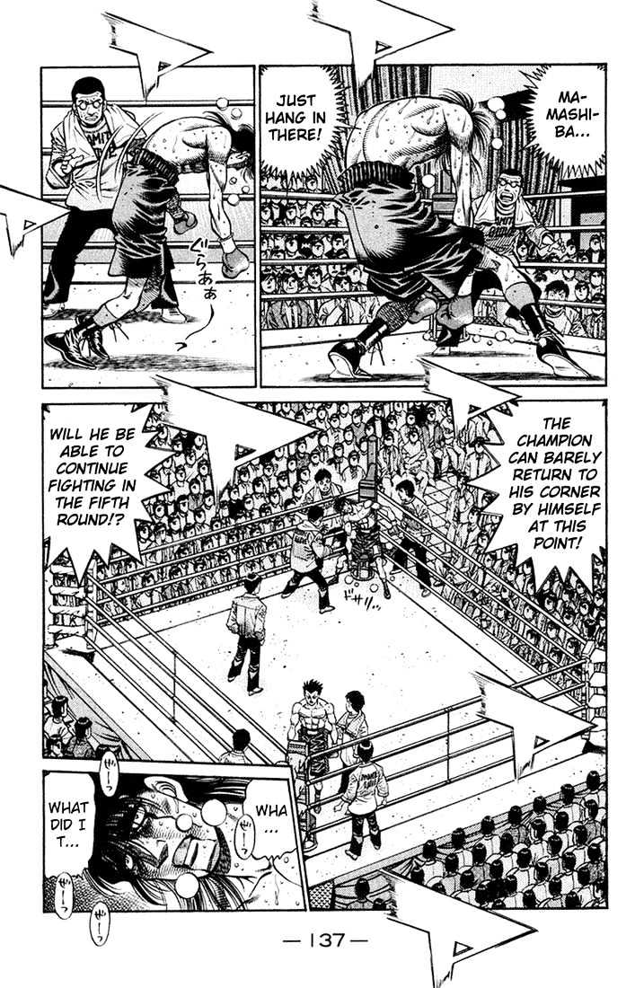 Hajime no Ippo Chapter 688 page 7 - Chapter 688 : The wounded champion