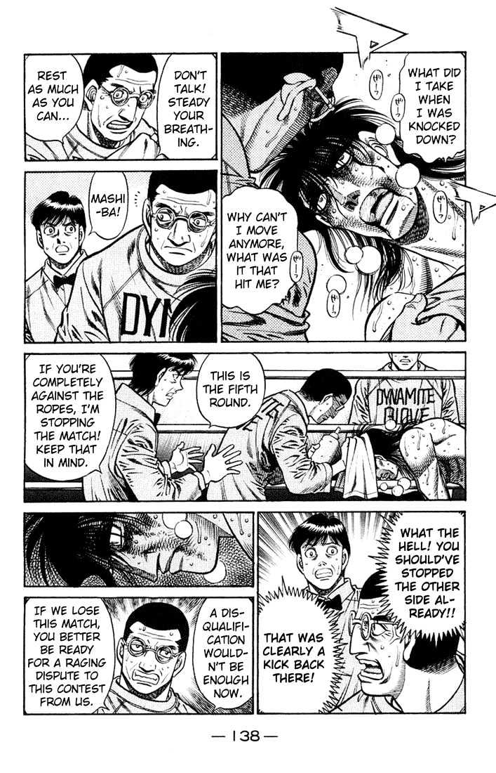 Hajime no Ippo Chapter 688 page 8 - Chapter 688 : The wounded champion