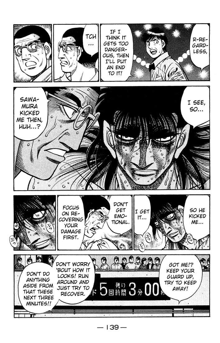 Hajime no Ippo Chapter 688 page 9 - Chapter 688 : The wounded champion