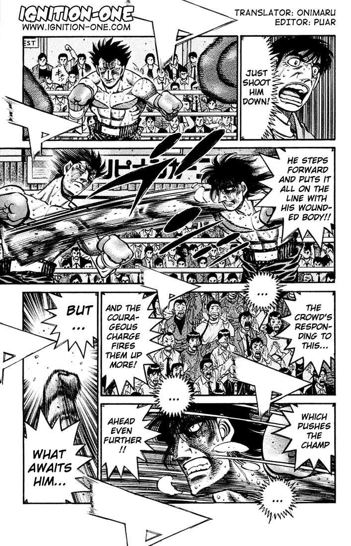 Hajime no Ippo Chapter 689 page 3 - Chapter 689 : Good and evil