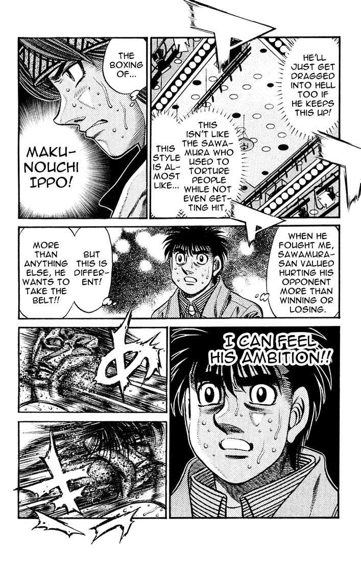 Hajime no Ippo Chapter 691 page 15 - Chapter 691 : Survival