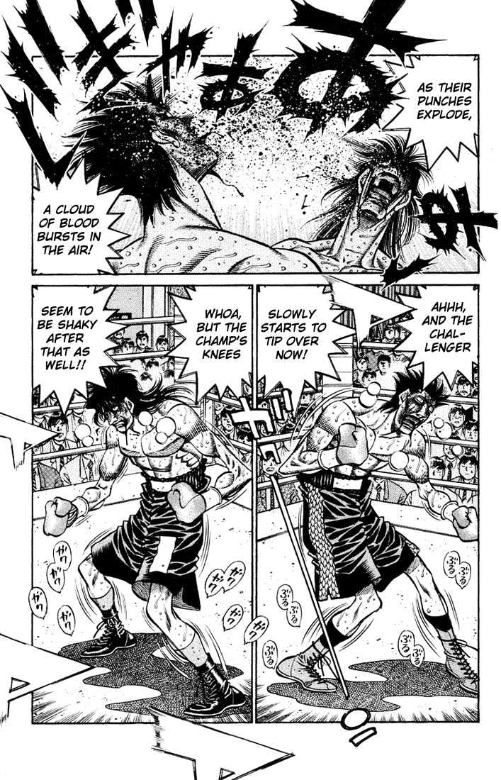 Hajime no Ippo Chapter 691 page 16 - Chapter 691 : Survival