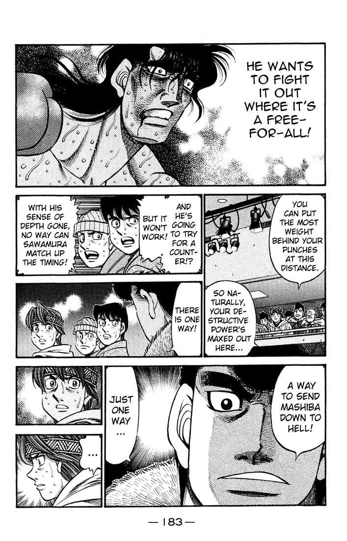 Hajime no Ippo Chapter 691 page 6 - Chapter 691 : Survival