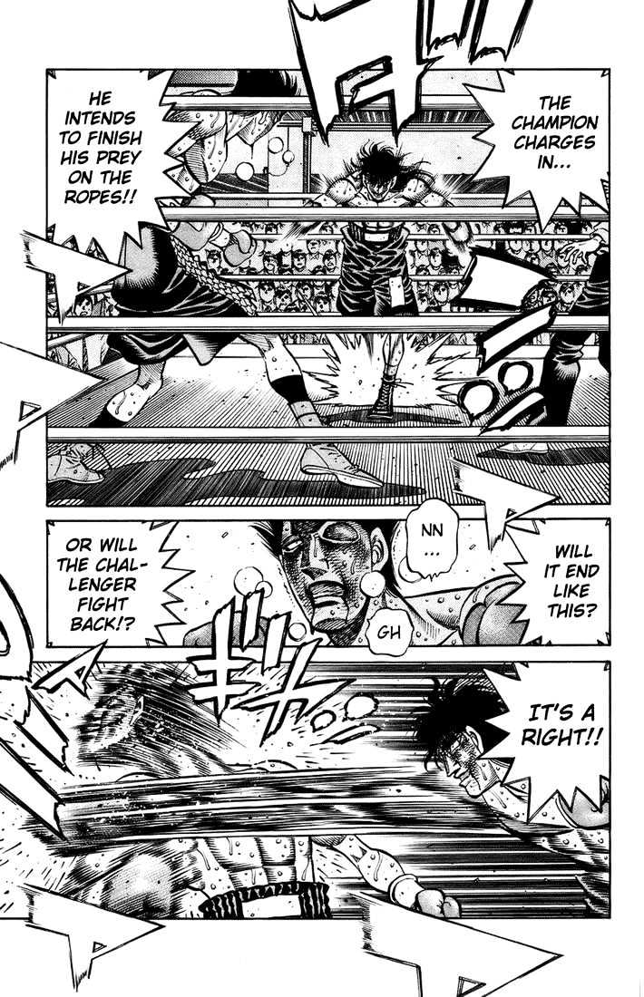 Hajime no Ippo Chapter 693 page 5 - Chapter 693 : Death sentence executed