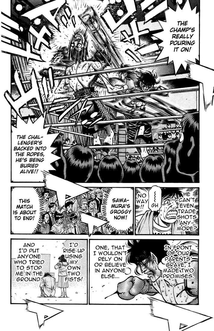 Hajime no Ippo Chapter 693 page 6 - Chapter 693 : Death sentence executed