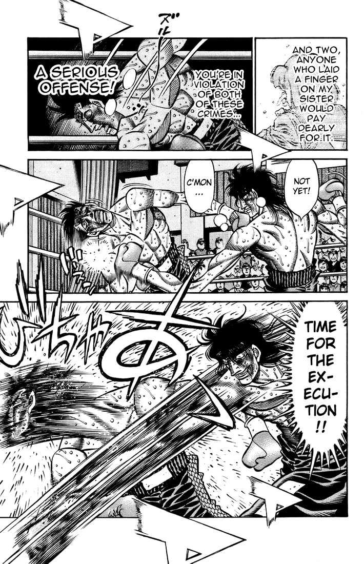 Hajime no Ippo Chapter 693 page 7 - Chapter 693 : Death sentence executed