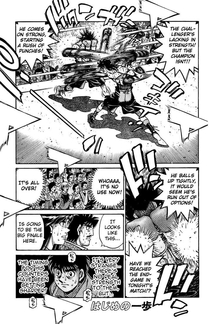 Hajime no Ippo Chapter 694 page 1 - Chapter 694 : The final attack