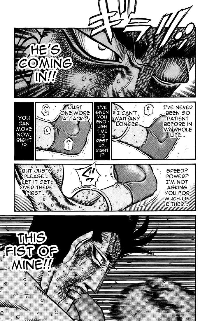 Hajime no Ippo Chapter 694 page 11 - Chapter 694 : The final attack