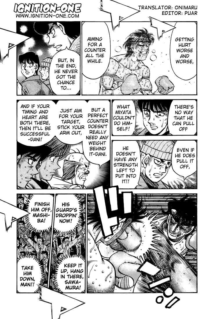 Hajime no Ippo Chapter 694 page 3 - Chapter 694 : The final attack
