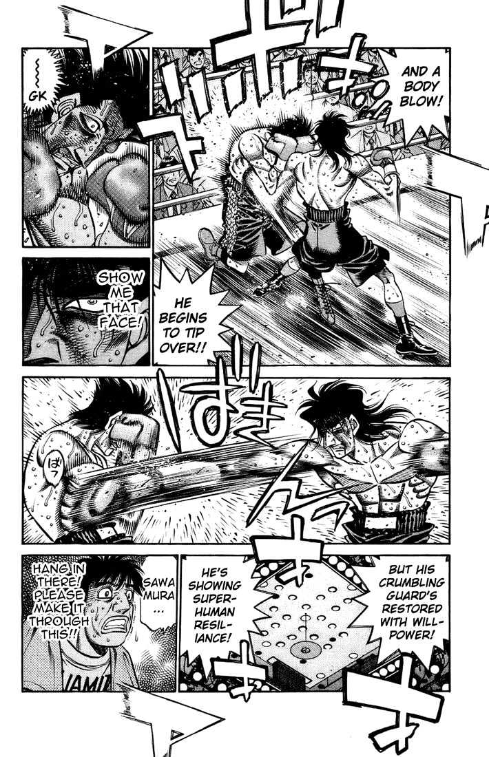 Hajime no Ippo Chapter 694 page 4 - Chapter 694 : The final attack