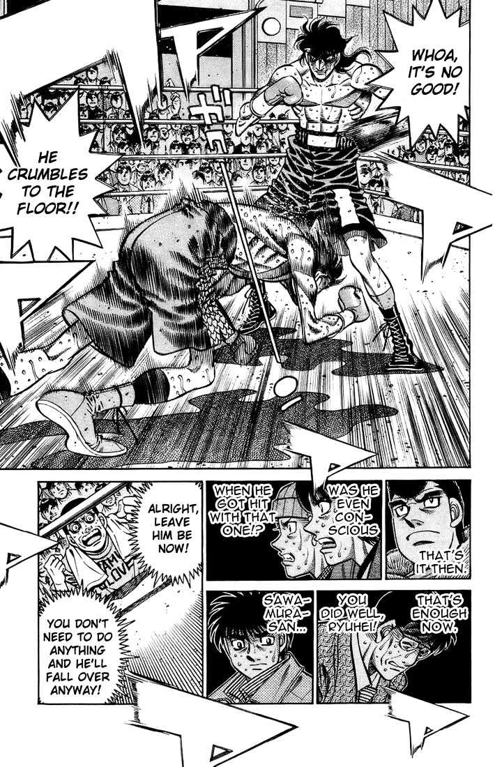Hajime no Ippo Chapter 694 page 9 - Chapter 694 : The final attack