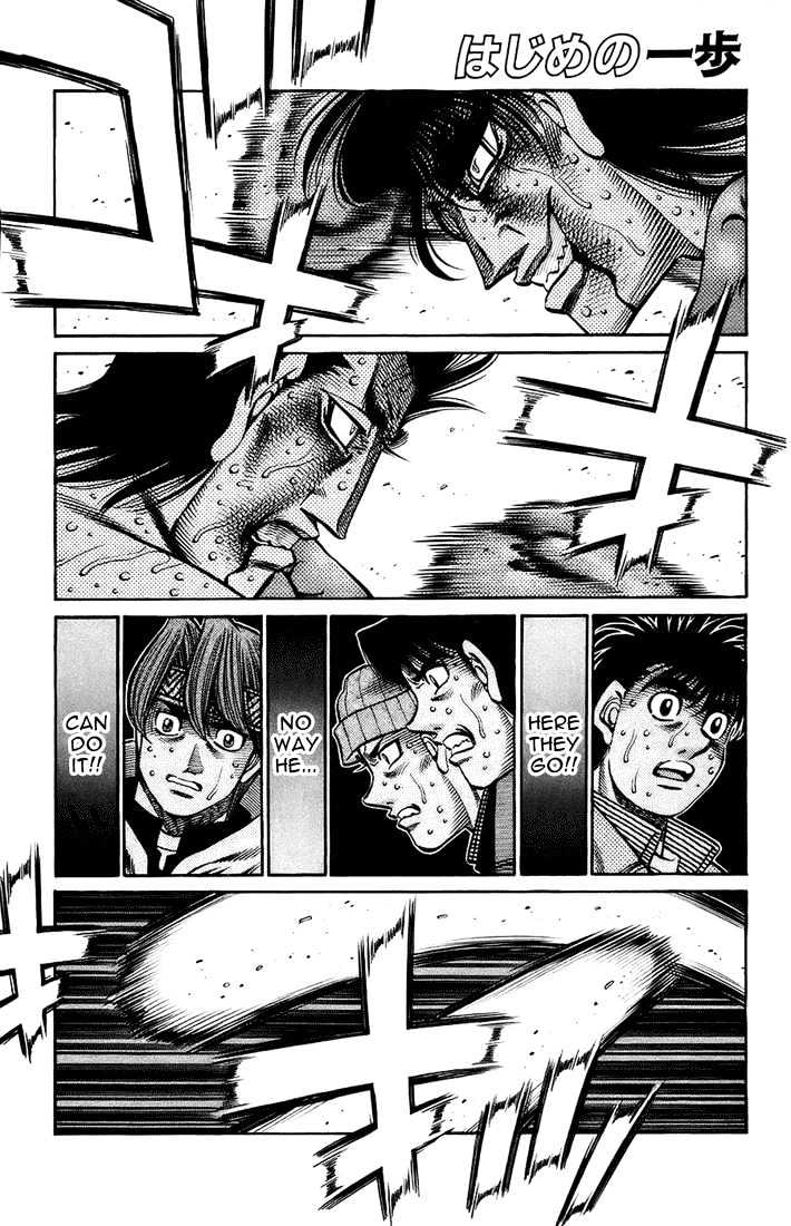 Hajime no Ippo Chapter 695 page 1 - Chapter 695 : A battle beyond fists