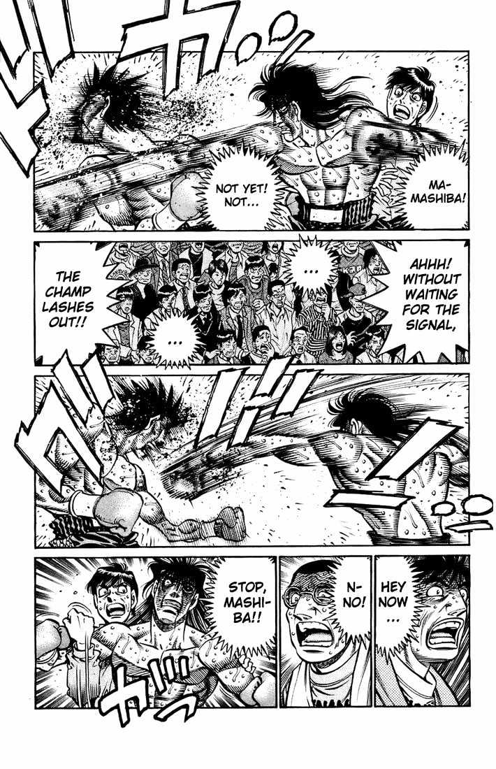 Hajime no Ippo Chapter 696 page 11 - Chapter 696 : Instinct