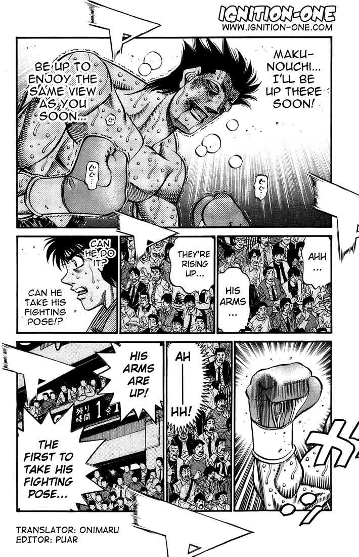 Hajime no Ippo Chapter 696 page 4 - Chapter 696 : Instinct
