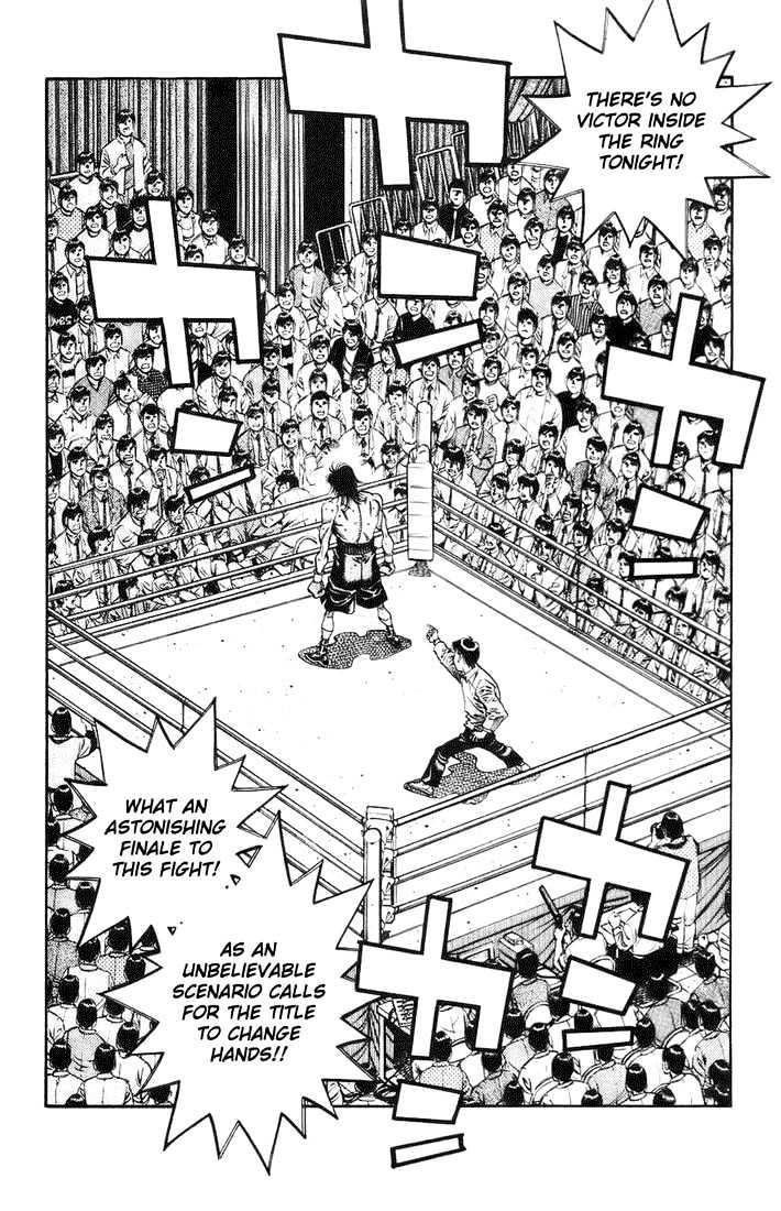 Hajime no Ippo Chapter 697 page 6 - Chapter 697 : A ring with no winner