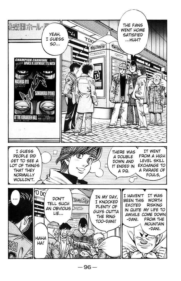 Hajime no Ippo Chapter 698 page 2 - Chapter 698 : Championship belt