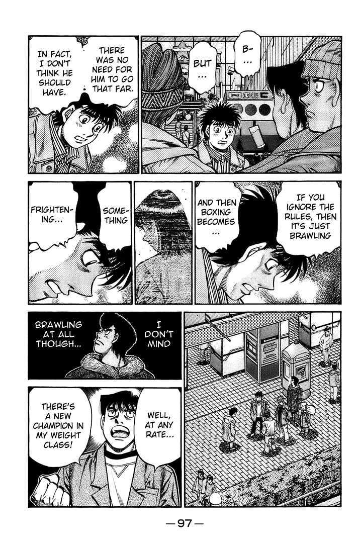 Hajime no Ippo Chapter 698 page 3 - Chapter 698 : Championship belt