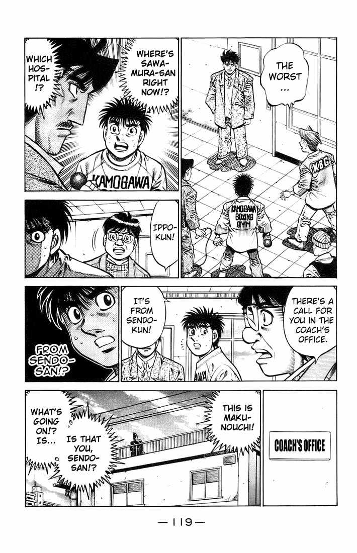 Hajime no Ippo Chapter 699 page 15 - Chapter 699 : Final appearence