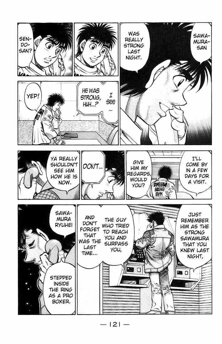 Hajime no Ippo Chapter 699 page 17 - Chapter 699 : Final appearence