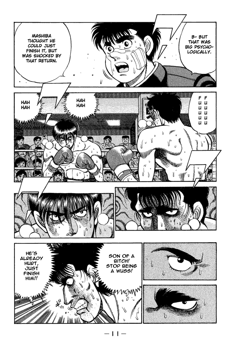 Hajime no Ippo Chapter 70.2 page 11 - Chapter 70 v2 : A Wingless Bird