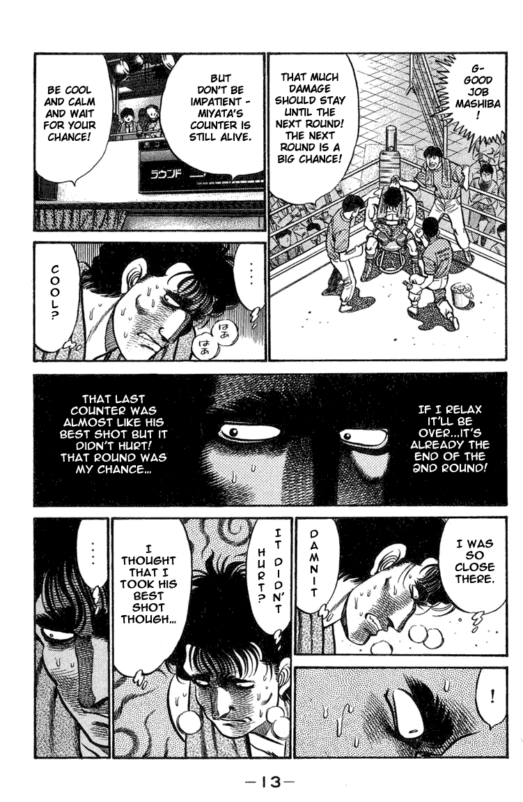 Hajime no Ippo Chapter 70.2 page 13 - Chapter 70 v2 : A Wingless Bird