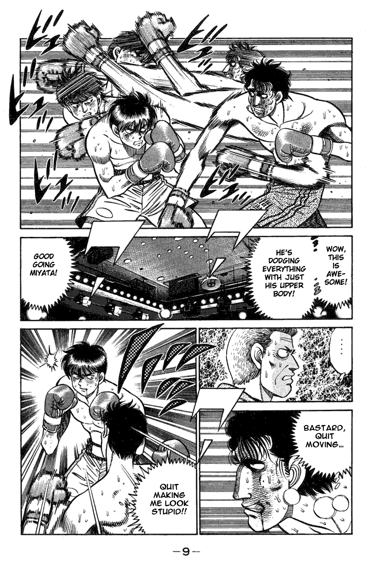 Hajime no Ippo Chapter 70.2 page 9 - Chapter 70 v2 : A Wingless Bird