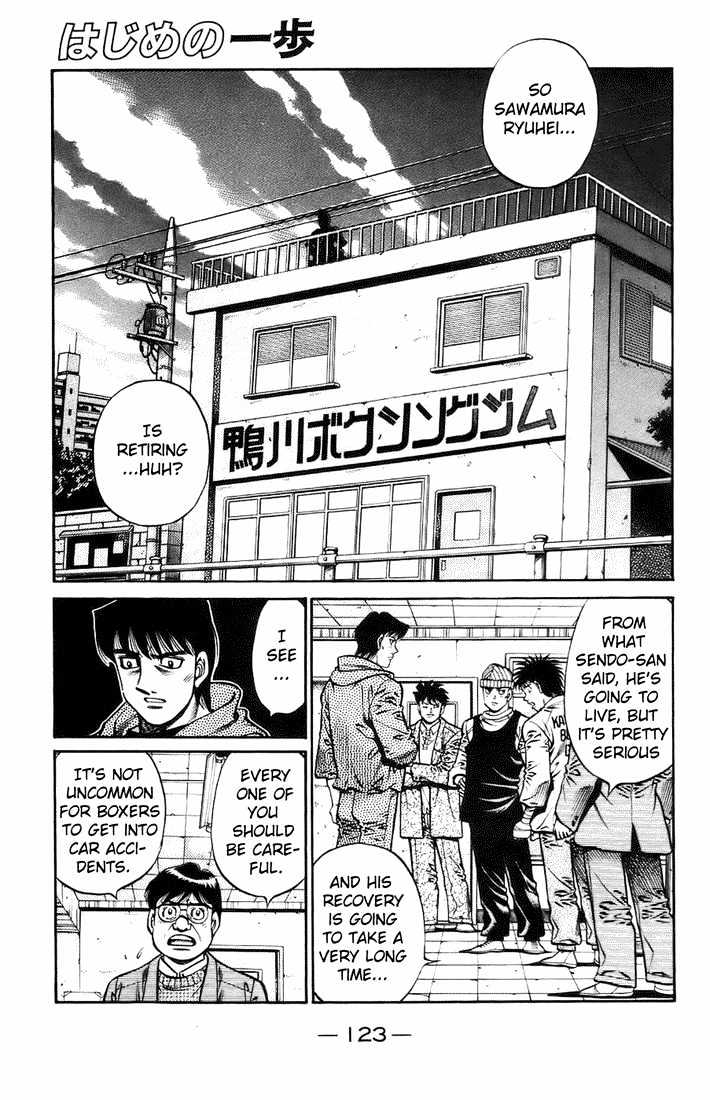Hajime no Ippo Chapter 700 page 1 - Chapter 700 : Disturbance at the Kamogawa gym