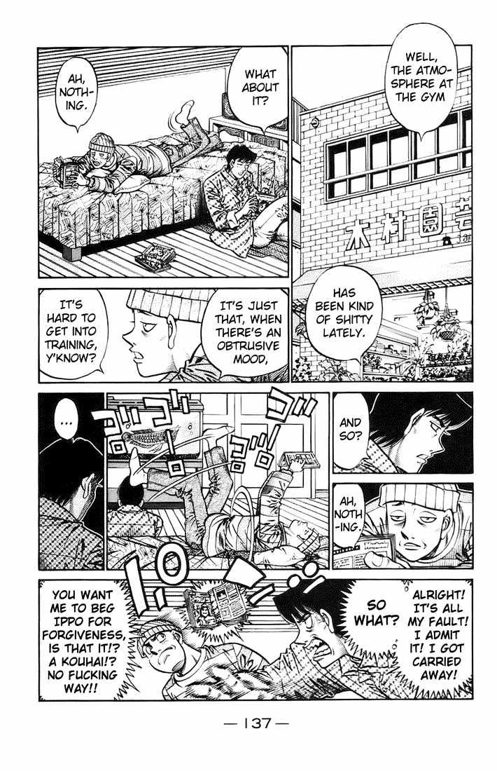 Hajime no Ippo Chapter 700 page 14 - Chapter 700 : Disturbance at the Kamogawa gym