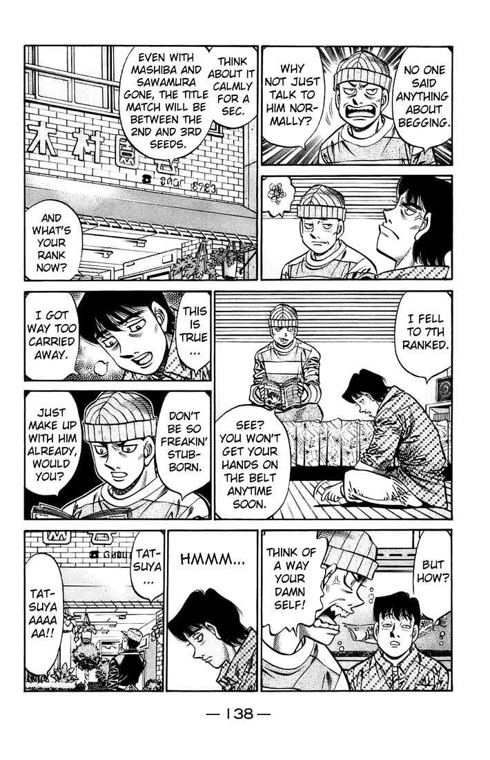 Hajime no Ippo Chapter 700 page 15 - Chapter 700 : Disturbance at the Kamogawa gym