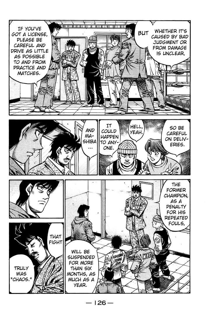 Hajime no Ippo Chapter 700 page 3 - Chapter 700 : Disturbance at the Kamogawa gym