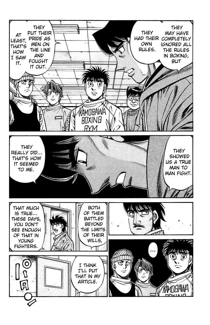 Hajime no Ippo Chapter 700 page 5 - Chapter 700 : Disturbance at the Kamogawa gym