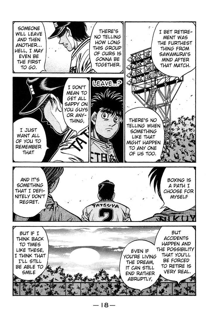 Hajime no Ippo Chapter 704 page 16 - Chapter 704 : In the end...